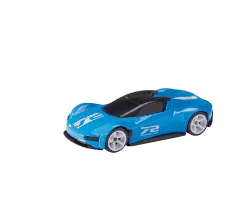 AUTO ESCALA 1:64 MAJORETTE VISION AZUL