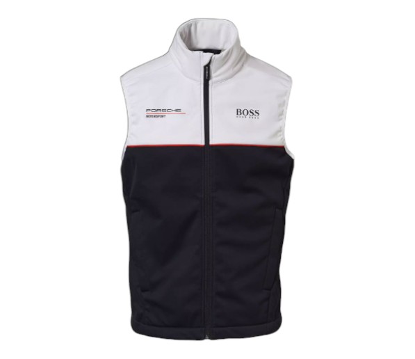OFERTA05-25 CHALECO UNISEX NEGRO/BLANCO TALLA M
