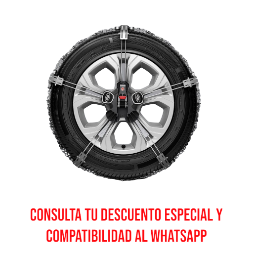 OFERTA08-25 CADENAS NIEVE 18-19-20 DISC SPORT-FREE II-EVOQUE-R.R. SPORT