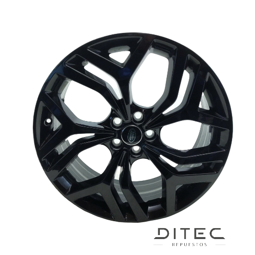 OFERTA01-25 LLANTA 20 X8 TREEVO NEGRO BRILLANTE