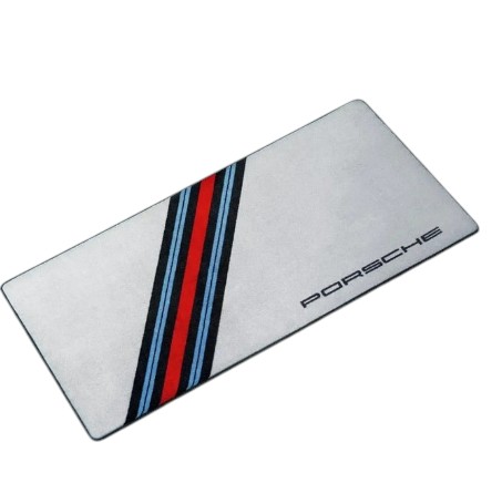 OFERTA05-25 ALFOMBRILLA GARAGE ROJA MARTINI RACING
